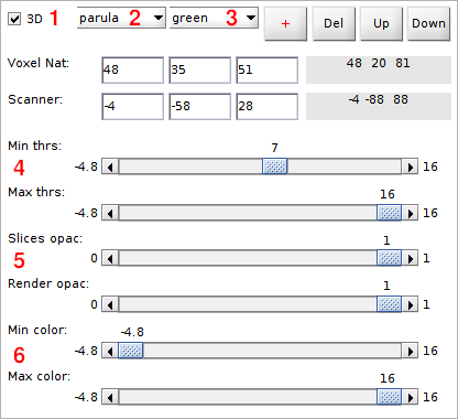 Controls of Image Visualization Aspect